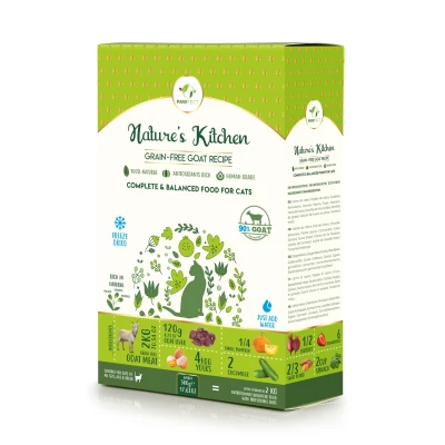 Image de 500 g Pawfect Freeze Dried nourriture humide pour chats Chèvre