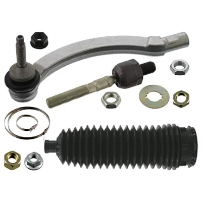 Image de FEBI BILSTEIN 40557 Biellette de direction Essieu avant gauche avec écrous colliers, corsets/emboutis VOLVO: S60 I, V70 2