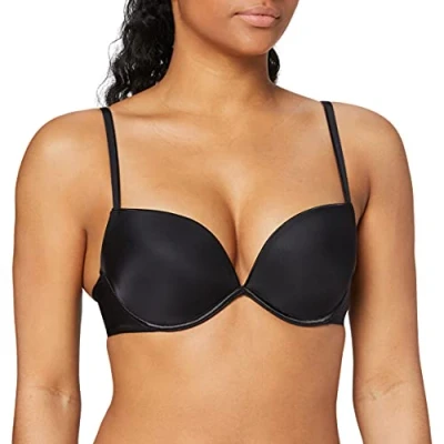 Image de Wonderbra FULL Effect Soutiengorge pushup, Femme, Taille: 85A, Schwarz
