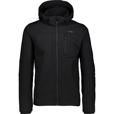 Image de CMP Homme Softshell With Climaprotect Wp 7.000 Technology jacket, Noir, 60 EU