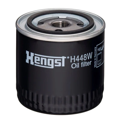 Image de HENGST FILTER H448W Filtre à huile 3/4 16 UNF vissé NISSAN: X Trail, NP300 Navara Pick up, Pathfinder 3, FORD: Transit Mk2 Van