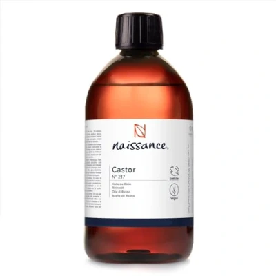 Image de Naissance Huile de Ricin Pressée À Froid (No.217) 450ml Pousse Rapide pour Cheveux, Cils, Sourcils, Corps, Barbe, Ongles Pure, Végétale, Naturelle