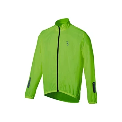 Image de BBB Baseshield Pluie de Cyclisme pour Homme, Jaune néon L Fluo