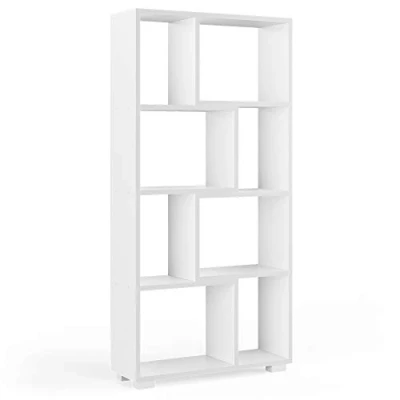 Image de Vicco Meuble de Rangement Cube Domus, Blanc, 60 x 120 cm 8 Compartiments
