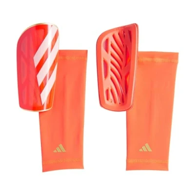 Image de adidas Unisex Protège tibias Tiro League, Solar Red / White Gold Metallic, L