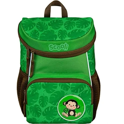 Image de Scooli SCMB7400 Max, Sac à Dos pour l&#039;école Maternelle Mixte Enfant, “Max Monkey, Small