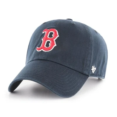 Image de &#039;47 Boston RED SOX Clean UP Casquette, Taille: One Size, Navy
