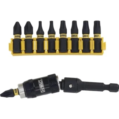 Image de DeWalt DT70578T QZ 10 Pièces de vissage impact et Porte Embouts pivotant