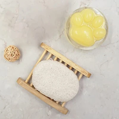 Image de Sun &amp; Sia SVN CIT savon Jelly Citron + Eponge konjac et Hygiène Corporelle un une éponge