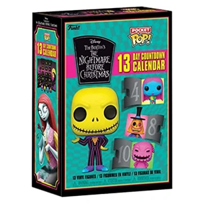 Image de Funko Advent Calendar: 13 Days Jack Skellington The Nightmare Before Christmas (The Christmas) Blacklight Disney: Calendrier de L&#039;avent