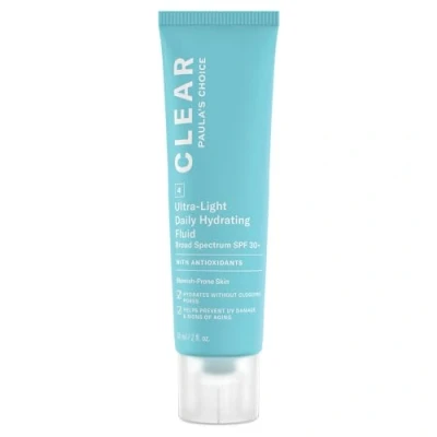 Image de Paula&#039;s Choice CLEAR Crème de Jour SPF 30 solaire Visage Fluide Combat les Points Noirs et Pores Protection avec Vitamine E Peaux Mixtes à Grasses 60 ml