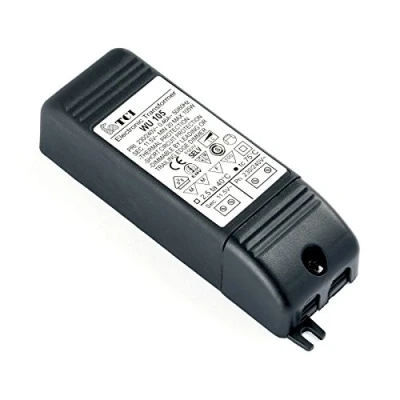 Image de transformateur électronique TCI WU 105 20 W 12 V halogène à intensité variable