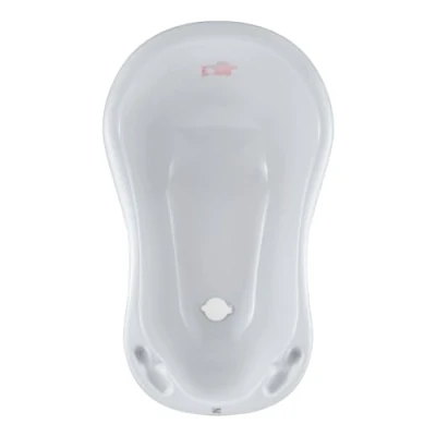 Image de Hylat Baby Baignoire de bébé avec bouchon Certificat TÜV Rheinland stable et confortable, idéale pour un bain sûr pendant les premiers 12 mois Collection Lite