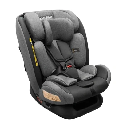 Image de Siège Auto Bébé 0 à 36kg sans Isofix i Size 40 150cm Siege Enfant Groupe 1 2 3 de la naissance 12 ans 14 Positions d&#039;Appui tête, 4 d&#039;Inclinaison, Harnais 5 points