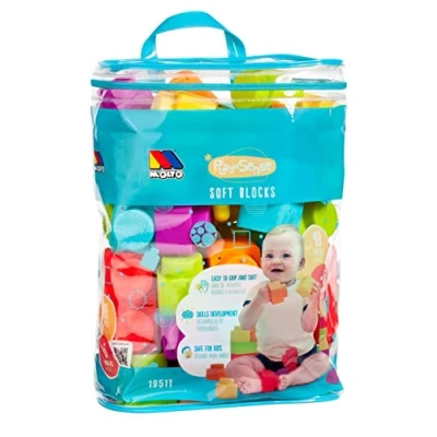 Image de M MOLTO Jeu de Blocs Play&amp;Sense Soft Blocks 48 uds