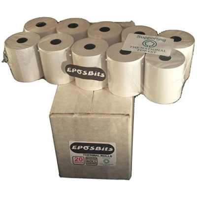 Image de eposbits® Marque reçu rouleaux ? 20 pour Casio se c450 sec450 Caisse enregistreuse
