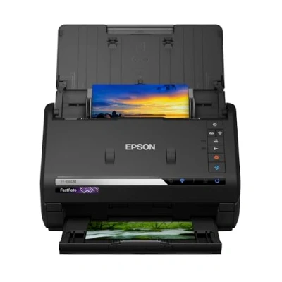 Image de Epson FastFoto FF 680W Scanners (600 x 600 DPI, 30 bit, 24 10 8 1 bit) Noir