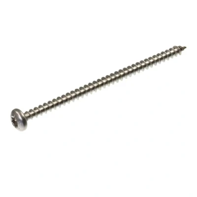 Image de SECCARO Lot de 100 vis à bois tête bombée 4,5 x 70 mm, en acier inoxydable V2A VA A2, filetage complet, TX/six pans creux