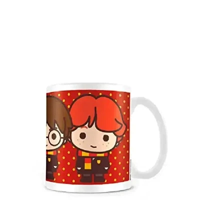 Image de Harry Potter Kawaii Ron Hermione, Multicolore, 11 oz/315 ml Mug