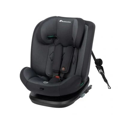 Image de BEBECONFORT Siège auto EverFix i Size évolutif, isofix, réhausseur, groupe 1/2/3, 15 mois à 10/12 ans, 76 150cm, 9 36kg Tinted Black