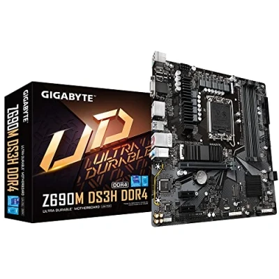 Image de GIGABYTE Z690M DS3H DDR4 (rev. 1.0) Intel Z690 LGA 1700 micro ATX Neuf