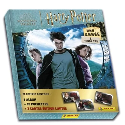 Image de Panini Harry Potter Une Annee à Poudlard Coffret de 1 Album + 18 Pochettes 3 Cartes Edition Limitée, 004387MCOUAFC