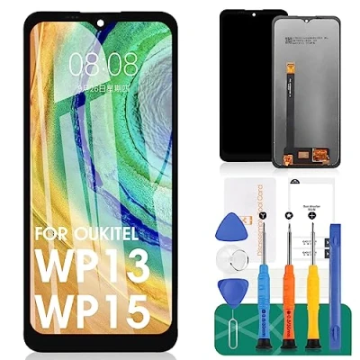 Image de pour OUKITEL WP13 Écran de Remplacement WP15 LCD tactile Assemblage du numériseur Pièces Rechange