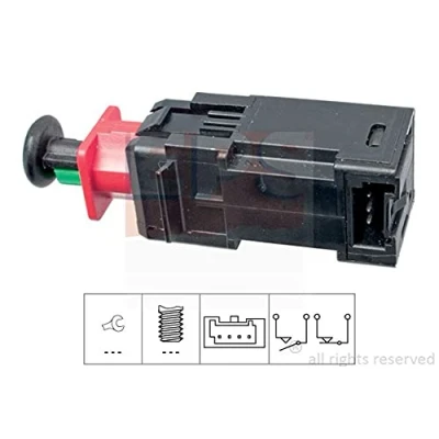 Image de EPS 1.810.208 Interrupteur des feux de freins mécanique Made in Italy OE Equivalent OPEL: Corsa D 3/5 portes, Meriva B, Astra H portes