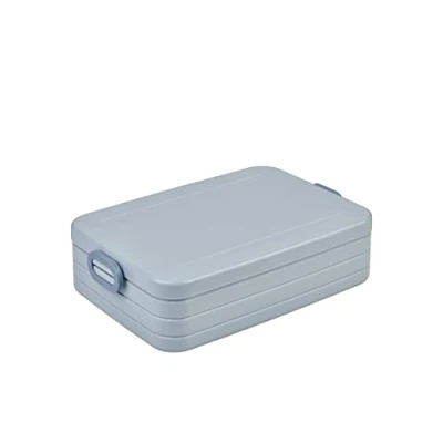 Image de Mepal Lunch Box Large To Go For 4 Sandwiches or 8 Slices of Bread Snack &amp; Adults Nordic blue