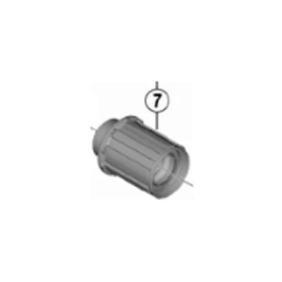 Image de Shimano NUCLEO BUJE Roue WH RS700, RS770 Moyeux de vélo Unisexe Adulte (Multicolore) Taille Unique