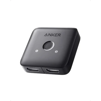 Image de Anker Switch HDMI 4K à 60 Hz Commutateur bidirectionnel, Sortie 2 en 1 avec Finition Lisse, Prend Charge HDR, 3D, Dolby, Compatible Laptops, PC, Xbox Series, PS5 / PS4, projecteur, etc.