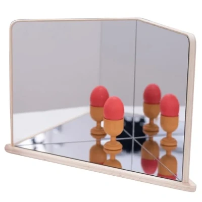 Image de TickiT 73452 Wooden 4 Way Mirror One Size
