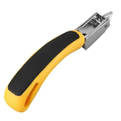 Image de Agrafeuses Arrache agrafes Extracteur Agrafe dissolvant d&#039;ongles Outil de retrait Lève ongles griffe bureau d&#039;agrafes force Retirez toutes les tapis sol meubles Cadre photo