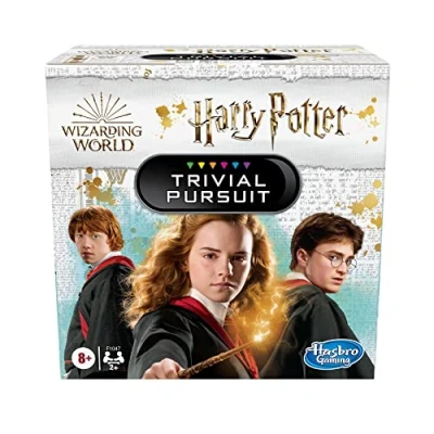 Image de Hasbro Gaming Pursuit Harry Potter Défi Trivial en Version compacte pour 2 Joueurs, 600 Questions, à partir de 8 Ans et Plus, Single, MBF10471030, Multicolore, ‎Italien