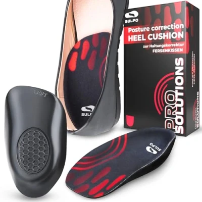 Image de SULPO semelles orthopédiques PRO SOLUTIONS talonnette épine calcanéenne tendon d&#039;achille demi semelle epine calcaneenne