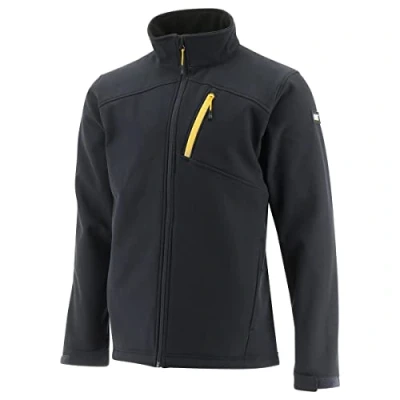 Image de Caterpillar Mens Essentials Shell Jacket Black Size UK L EU Lge
