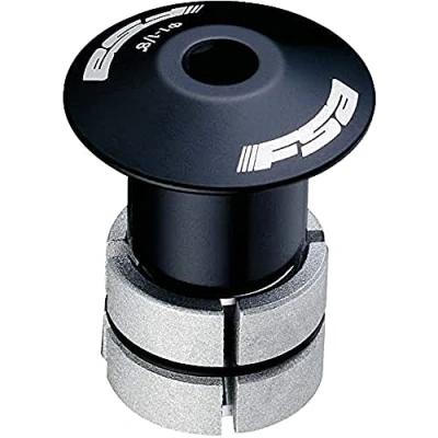 Image de FSA Krallenmutterset Compressor 1 1/8&quot; Carbon Steerer Material Velo Unisex Adult, Noir Noir, TU EU