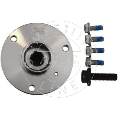 Image de AIC 56590 kit de roulements roue des deux côtés du pont arrière avec roulement roues intégré, vis, moyeu 133,5