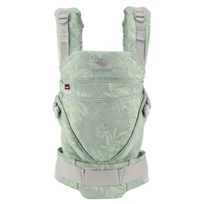 Image de manduca XT Porte Bébé &gt; Botanic Green &lt; Enfant ergonomique &amp; physiologique en coton bio Largeur d&#039;assise réglable continu pour nouveau nés dès la naissance tout petits (3,5 20kg)