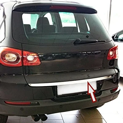 Image de Recambo Barre inférieure de coffre en acier inoxydable chromé pour VW Tiguan I Type 5N année construction 2007 2015