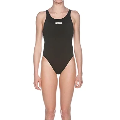 Image de arena Maillot de Bain Une Pièce Solid Swim Tech pour Femmes en Tissu MaxLife, Séchage Rapide, Résistance Maximale au Chlore et Protection UV50
