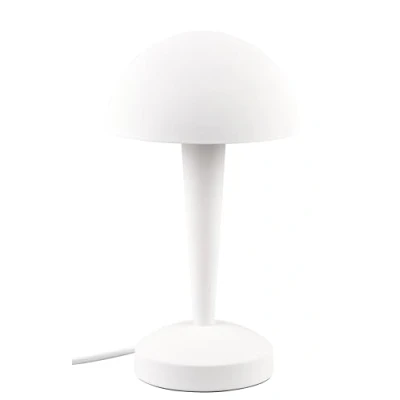 Image de Reality Lampe de table Canaria R59561131, métal blanc mat, avec LED E14 4,9 watts, On/Off Touch