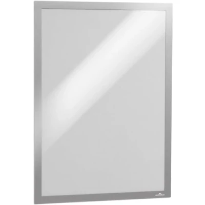 Image de Durable 45977 Cadre Affichage Duraframe Pochette Adhésive A4 Plastique Gris