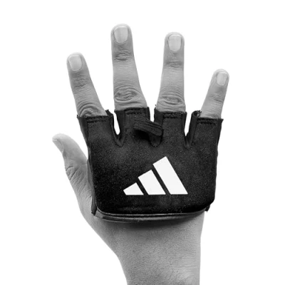 Image de adidas Gants intérieurs Unisexes Knuckle Sleeve Noir/doré Taille Unique EU