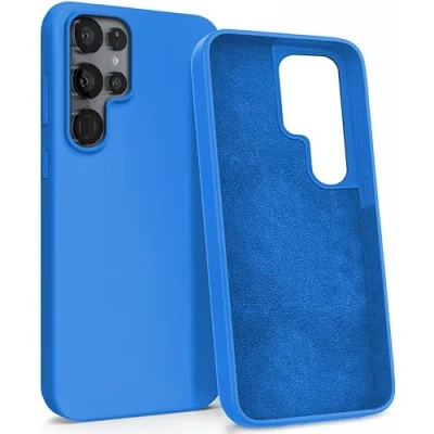 Image de MyGadget Coque pour Samsung Galaxy S22 Ultra Case Protection Rigide Anti Choc avec Doublure Microfibre Android Blue #16