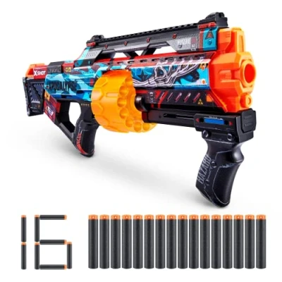Image de XShot Skins Last Stand Foam Dart Blaster Apocalypse, 16 fléchettes par ZURU