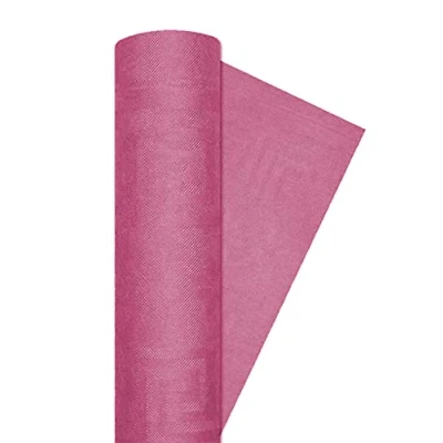 Image de Ciao Nappe en rouleau de papier damassée (120cm x 7m), rose fuchsia, Uni, 34028, unica