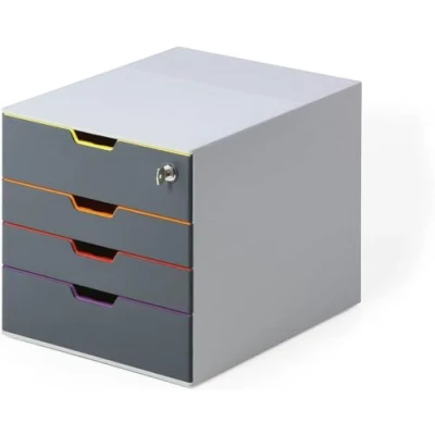 Image de Durable VARICOLOR SAFE Module de classement 4 tiroirs