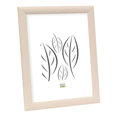 Image de Deknudt Frames S40CL1 Cadre Photo Bois Blanc 13 x 18 cm