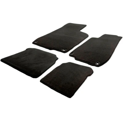Image de AutoStyle Ensemble de tapis sol 4 noir TM CU501